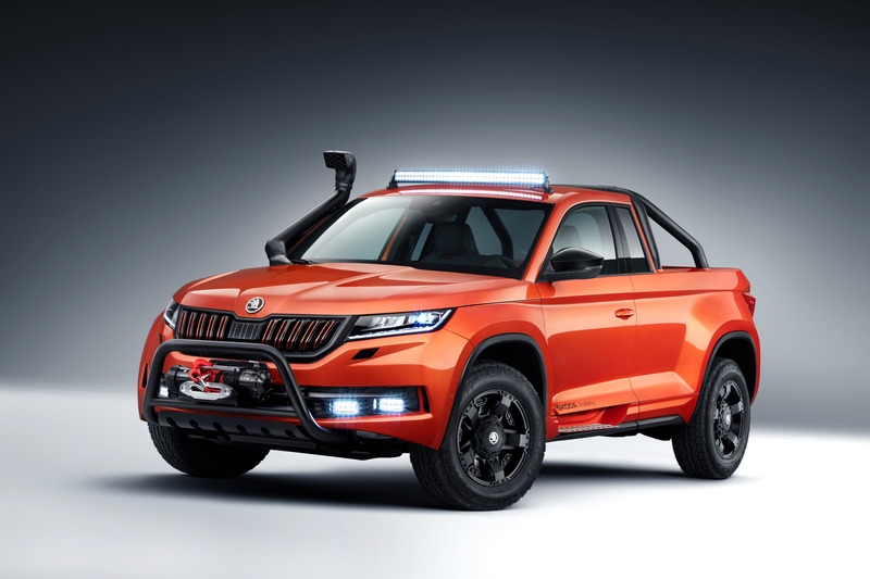 Skoda Mountiaq Concept, la Kodiaq diventa pick-up