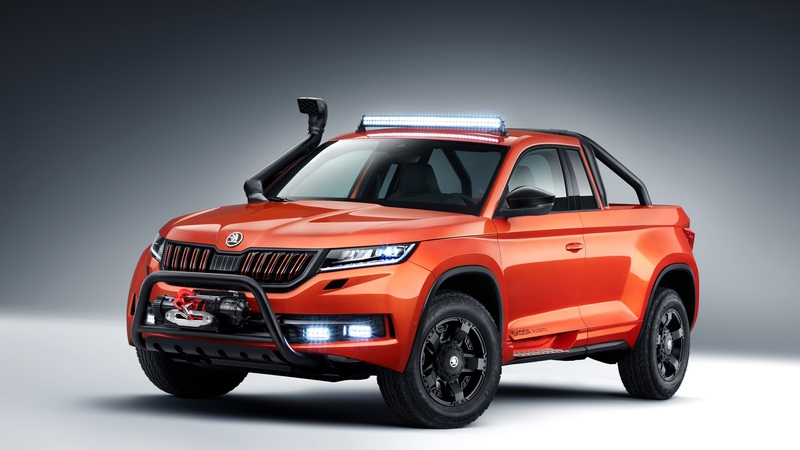 Skoda Mountiaq Concept, la Kodiaq diventa pick-up