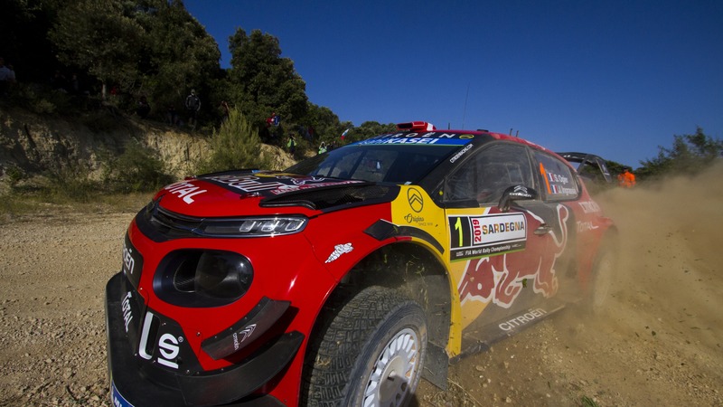 WRC 2019 Italia di Sardegna. Shakedown. Ombre Rosse