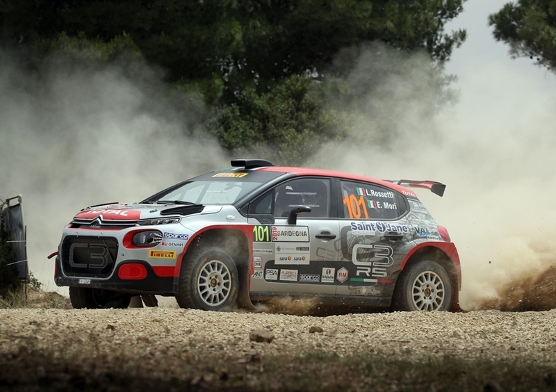 WRC19 Italia Sardegna. CIR. &Egrave; duello Rossetti-Basso