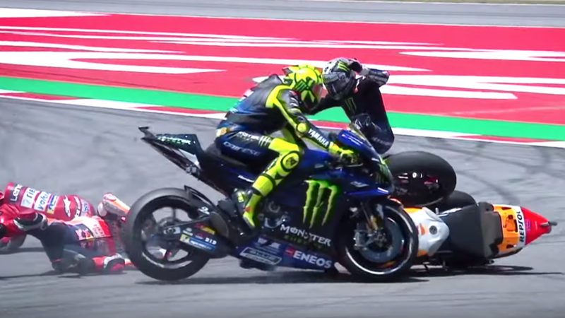 Il video con gli highlights e lo  strike di Lorenzo 