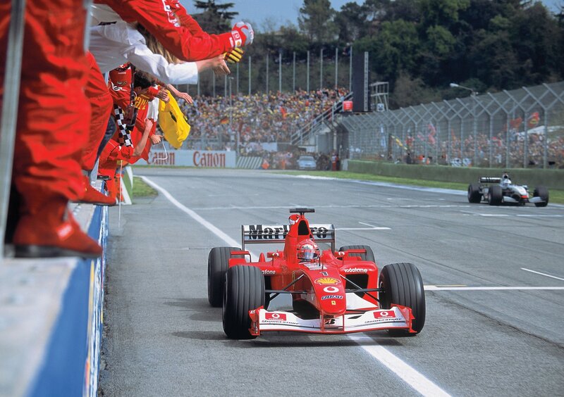 F1: Michael Schumacher, all&#039;asta la sua Ferrari F2002