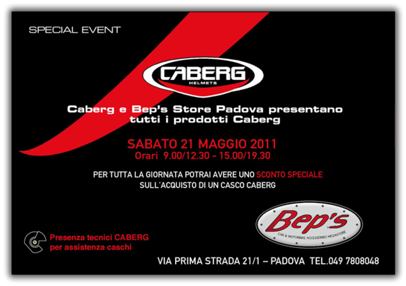 Sabato 21 maggio Caberg Day da Bep&#039;s a Padova