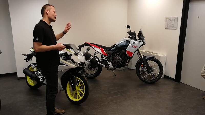 Yamaha Motor e Music: visita alla sede di Gerno, dov&#039;&egrave; nata la T&eacute;n&eacute;r&eacute; 700