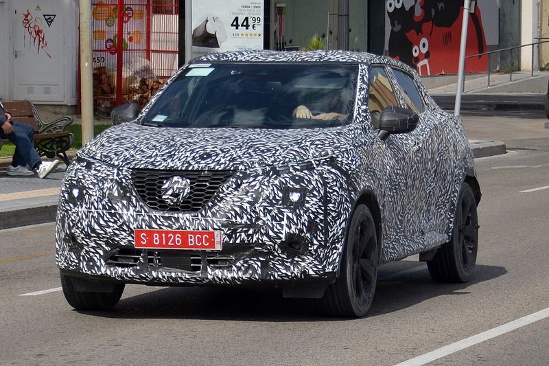 Nissan Juke 2020, le foto spia 