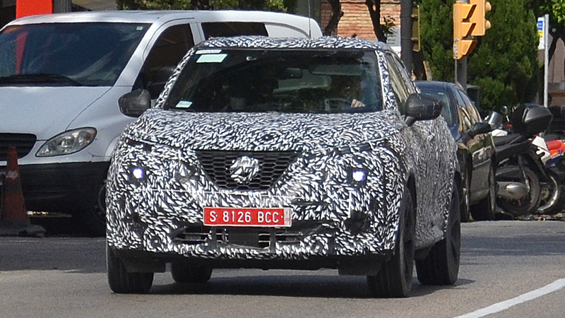 Nissan Juke 2020, le foto spia 