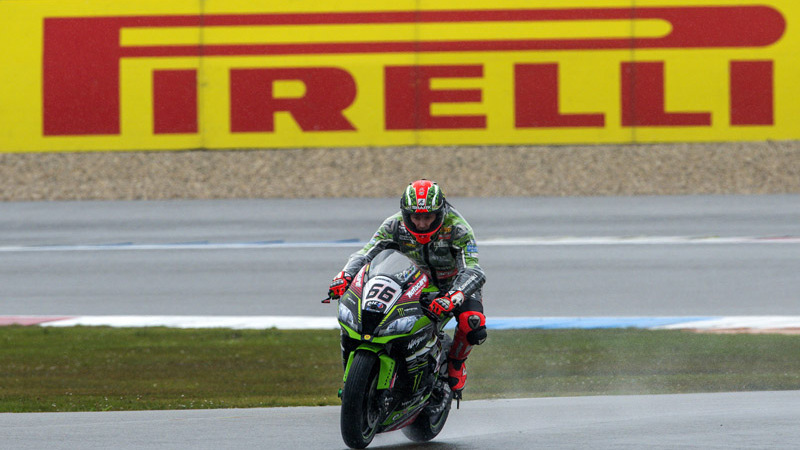 SBK Sykes &egrave; il pi&ugrave; veloce sotto la pioggia di Assen