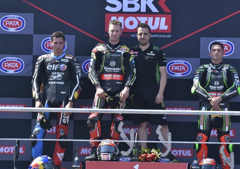 SBK Vittoria di Rea in Gara-2 a Misano