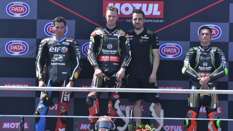 SBK Vittoria di Rea in Gara-2 a Misano