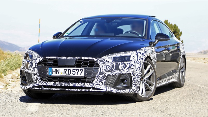 Audi A5 Sportback, le foto spia