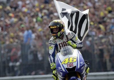 Oggi avvenne: la centesima vittoria di Valentino Rossi. Dieci anni fa