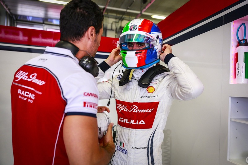 F1, GP Austria 2019: Giovinazzi, quarta fila con l&#039;Alfa Romeo