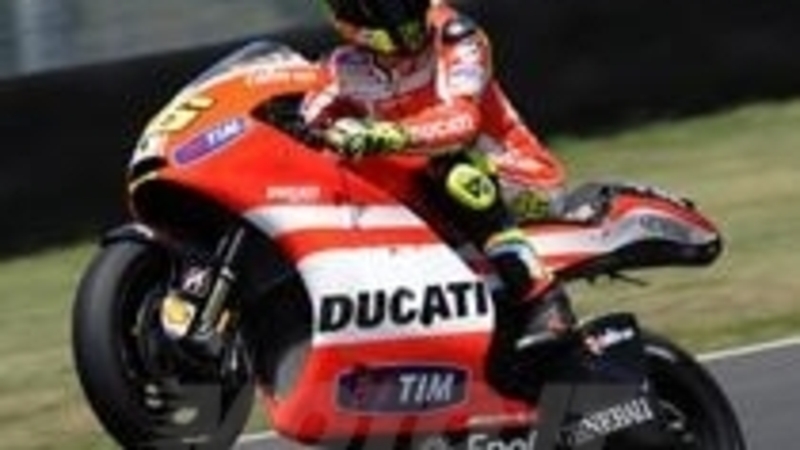 Rossi sulla Ducati GP12: &quot;Andiamo nella direzione giusta&quot;