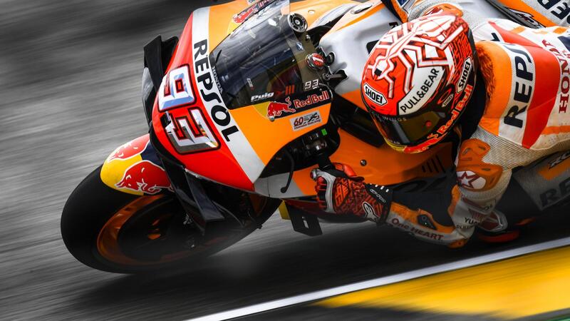 MotoGP 2019. M&aacute;rquez &egrave; il pi&ugrave; veloce nelle FP2 in Germania