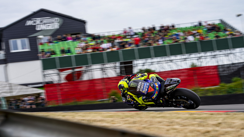MotoGP 2019, Sachsenring. Rossi: "Adesso la mia M1 &egrave; pi&ugrave; centrata"