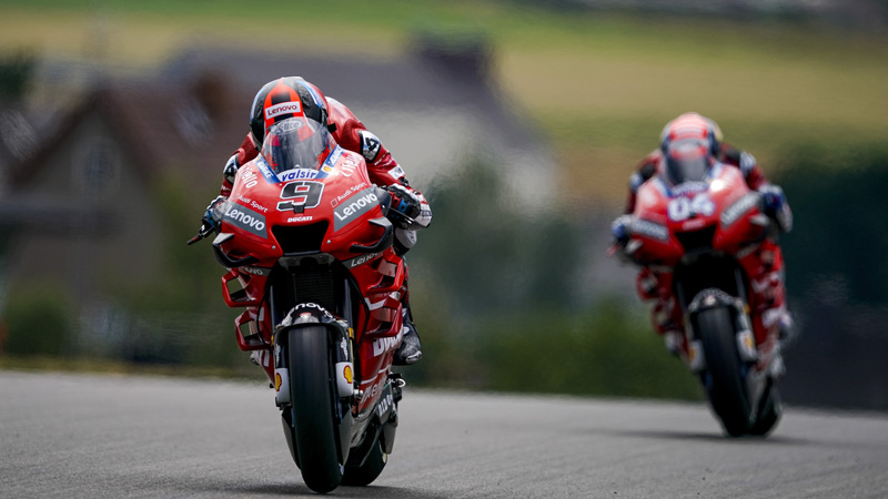 MotoGP 2019, Sachsenring: Dovizioso e Petrucci, preoccupati ma non battuti