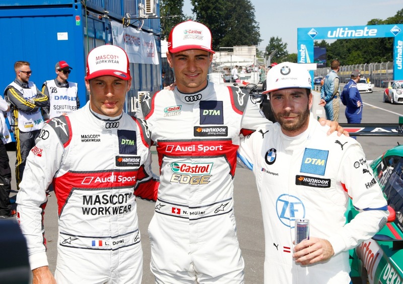 DTM 2019, Nico Müller (Audi) in pole al Norisring