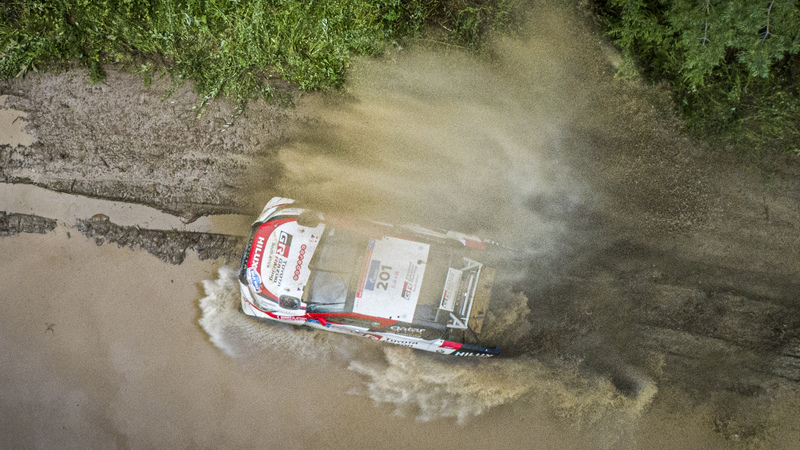 Silk Way Rally 2019-1. Al Attiyah (Toyota) e i Fratelli Benavides