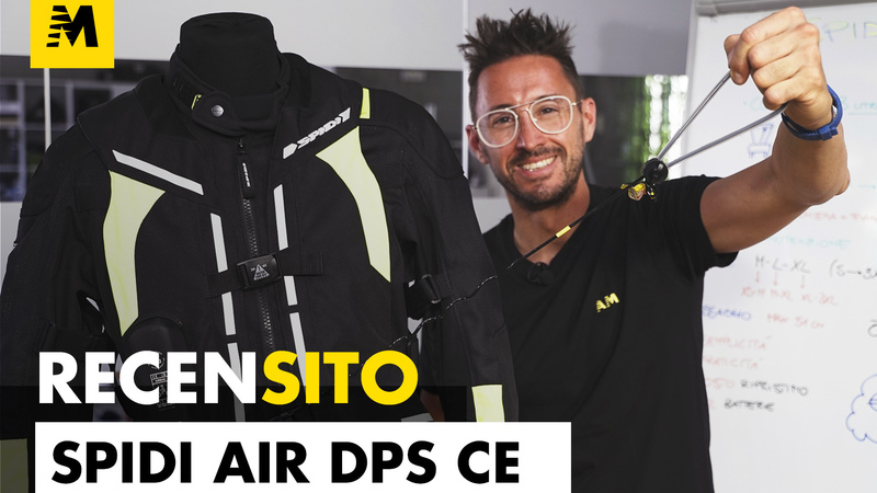 Spidi Air DPS CE. L&#039;airbag per i motociclisti. Recensito