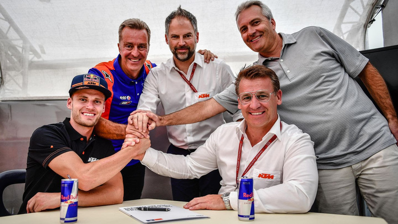 Brad Binder nel 2020 in MotoGP con KTM Tech 3