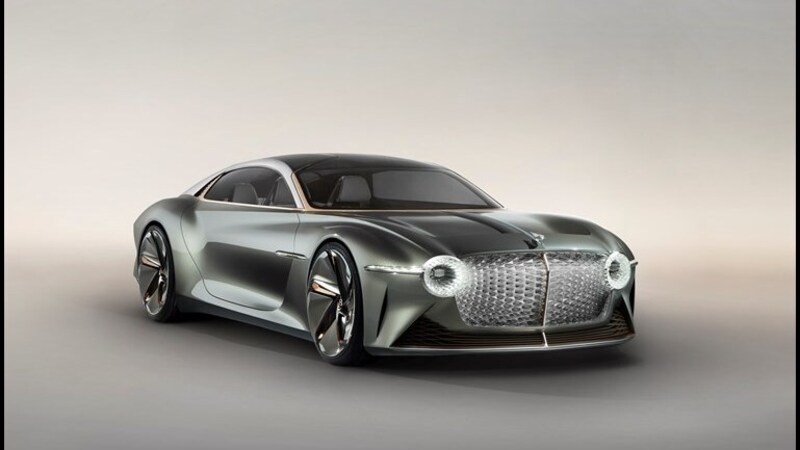 Bentley EXP 100 GT: prototipo elettrico e autonomo di coup&eacute; top anni Trenta