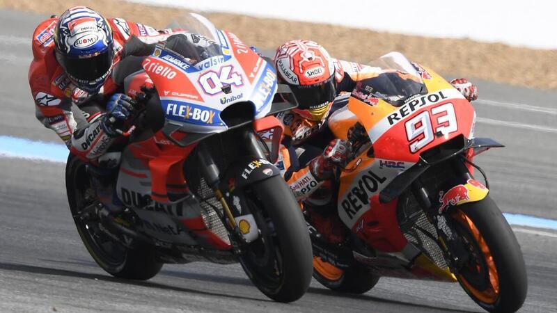 La classifica, al giro di boa della MotoGP