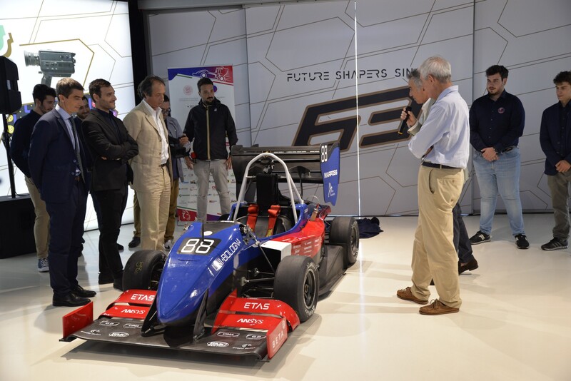 La UBM 19 Evoluta che parteciperà al Formula SAE 2019
