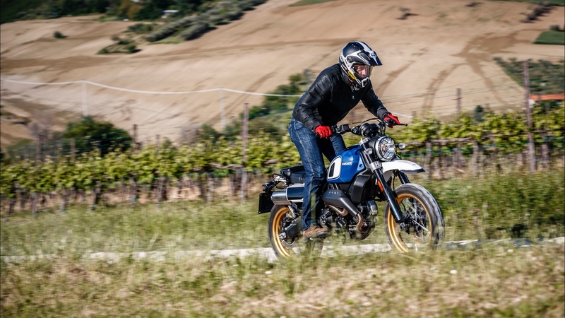 Ducati Scrambler Fuoriluogo - KIT Unit Garage, TEST