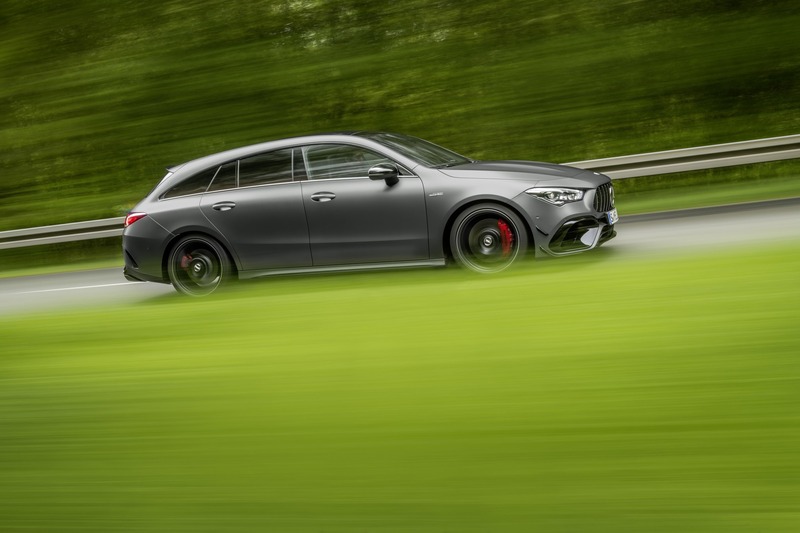 Mercedes-AMG CLA 45 S: 421 CV anche per la Shooting Brake