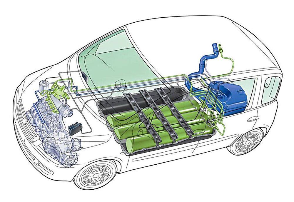 Un possibile nuovo pianale per l&#039;erede della Fiat Punto in versione EV con batterie ma anche bifuel, a gas