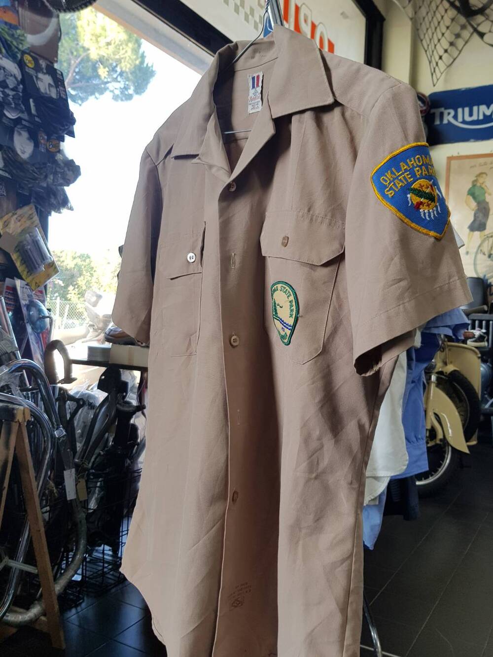 Camicia manica corta Oklahoma State Park - S