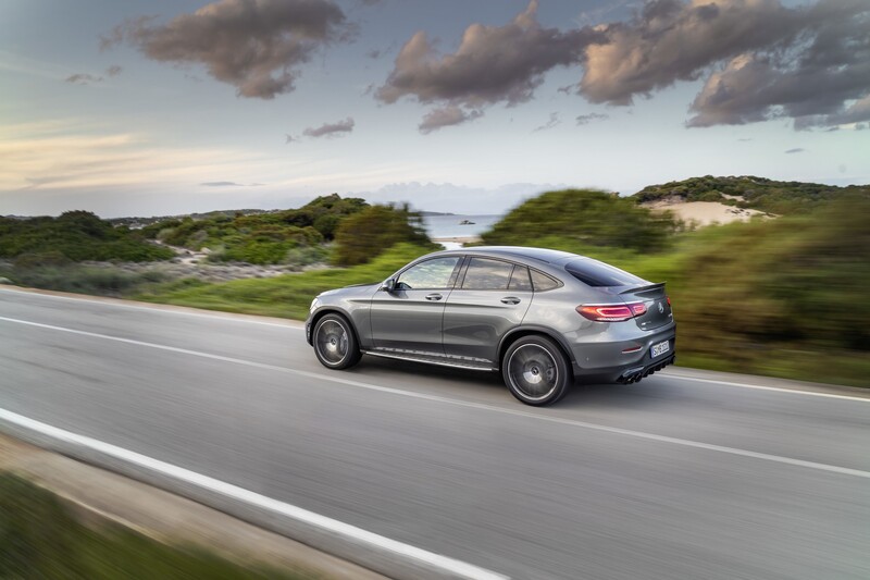 Il Mercedes-AMG GLC 43 nella versione Coup&eacute;