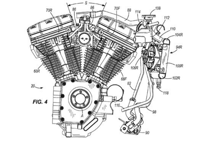 Harley V2: arriva il raffreddamento a liquido