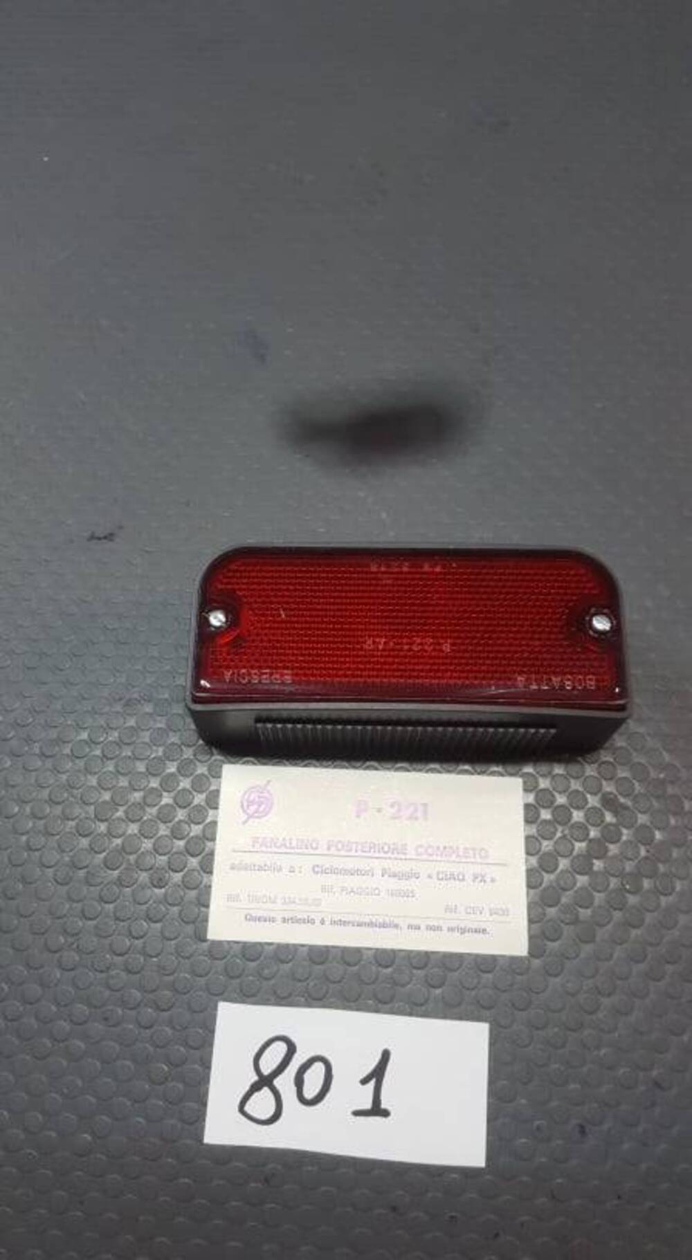 FANALINO POST. C.TO PIAGGIO CIAO PX BOSATTA