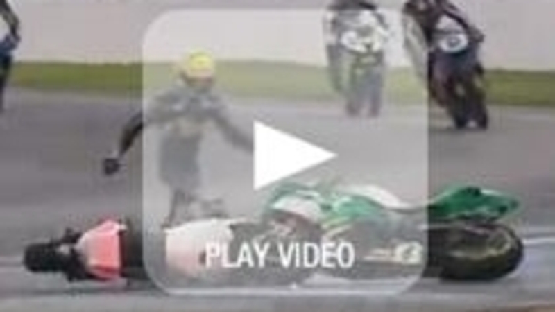 Incidente comico nella Promosport a Magny-Cours