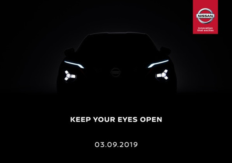 Nuova Nissan Juke, debutto il 3 settembre