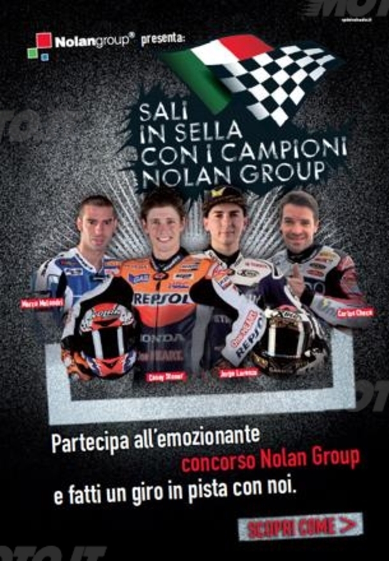 Parte il 2 luglio il concorso &quot;Sali in sella con i campioni Nolan Group&quot;