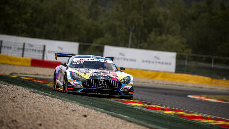 24 ore di Spa: Mercedes in pole con Engel