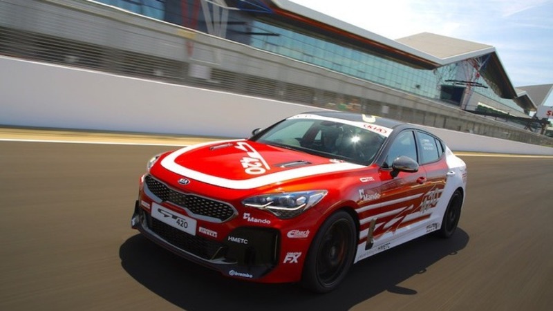 Kia Stinger GT420, la one-off da pista