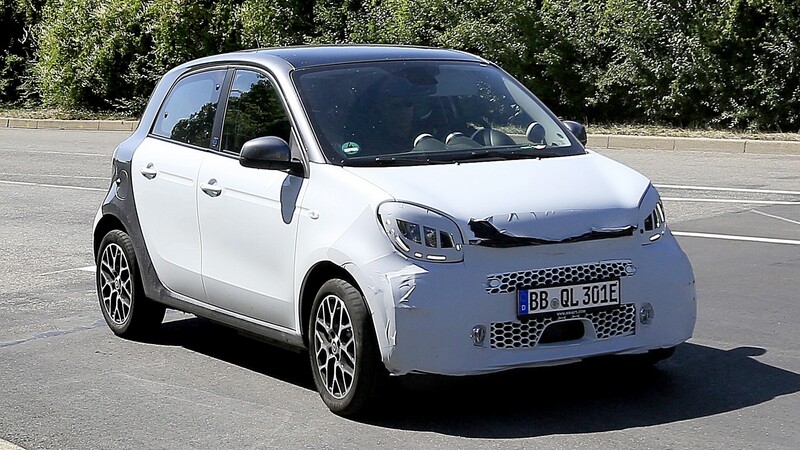 Smart EQ forfour: aggiornamenti per la piccola elettrica [Foto spia]