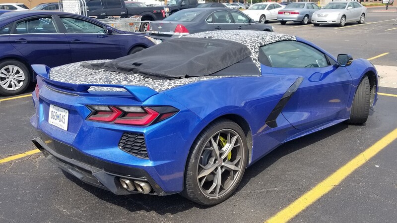 Corvette C8 2020: sar&agrave; anche convertible [Foto Spia]