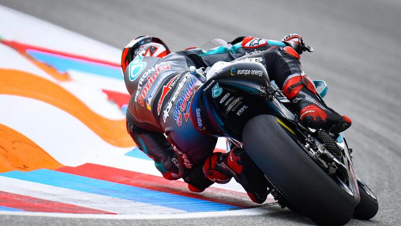 MotoGP 2019. Fabio Quartararo in testa nelle FP2 a Brno