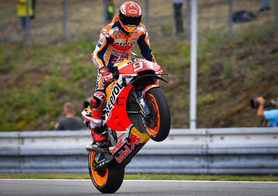 MotoGP 2019 a Brno. Pole position di Marc Marquez