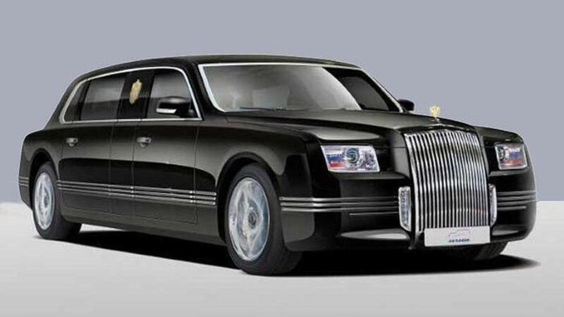 Kortezh limousine, la nuova auto presidenziale di Putin con V12 Porsche