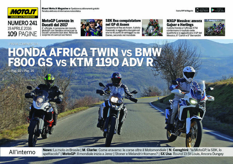 Magazine n&deg;241, scarica e leggi il meglio di Moto.it 