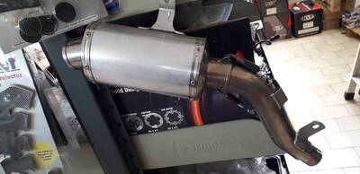 Terminale scarico 100 %