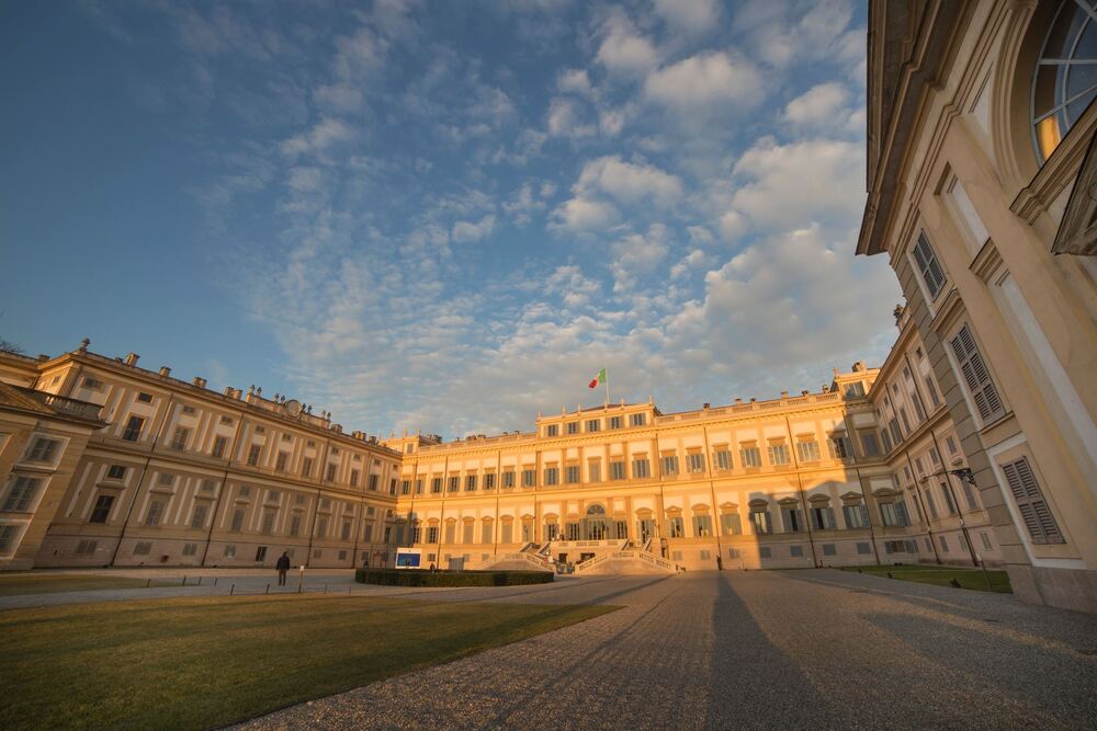 La stupenda Reggia di Monza dove potranno sfilare prototipi e modelli classici a 4 ruote