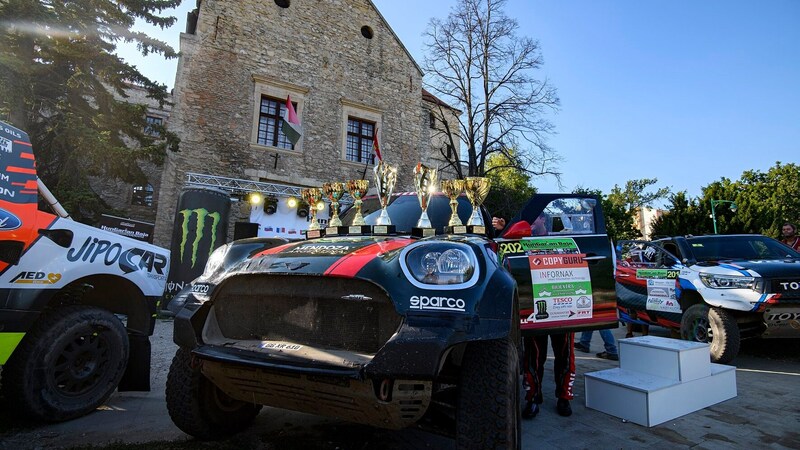 Hungarian Baja 2019. Tris Terranova (Mini). Melot e De Gavardo (KTM) Campioni