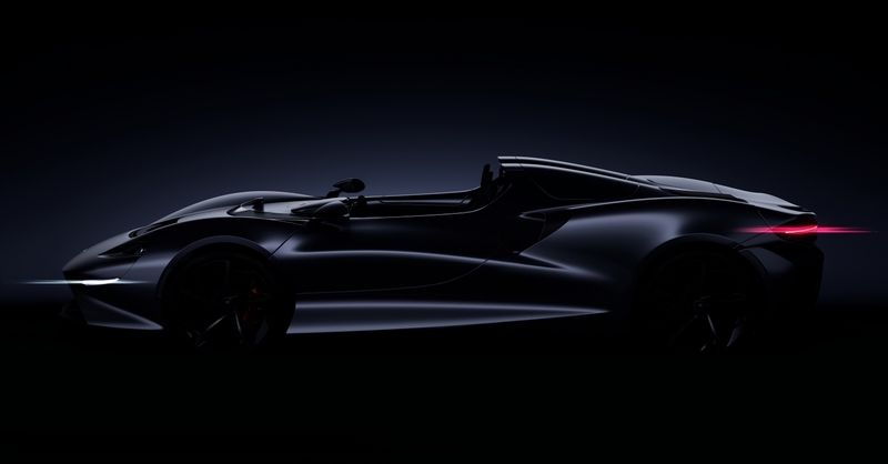 McLaren: una nuova supercar roadster a Pebble Beach 2019 