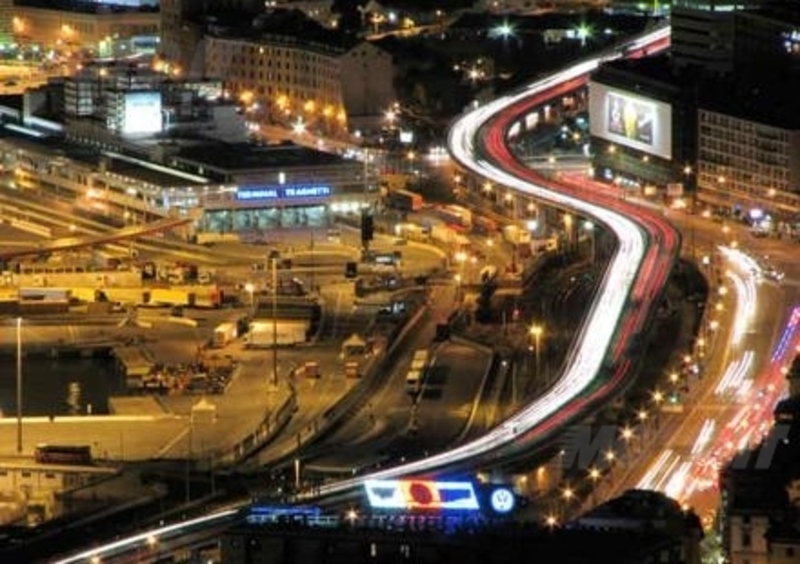 Genova: asfalto pericoloso, sopraelevata chiusa alle due ruote